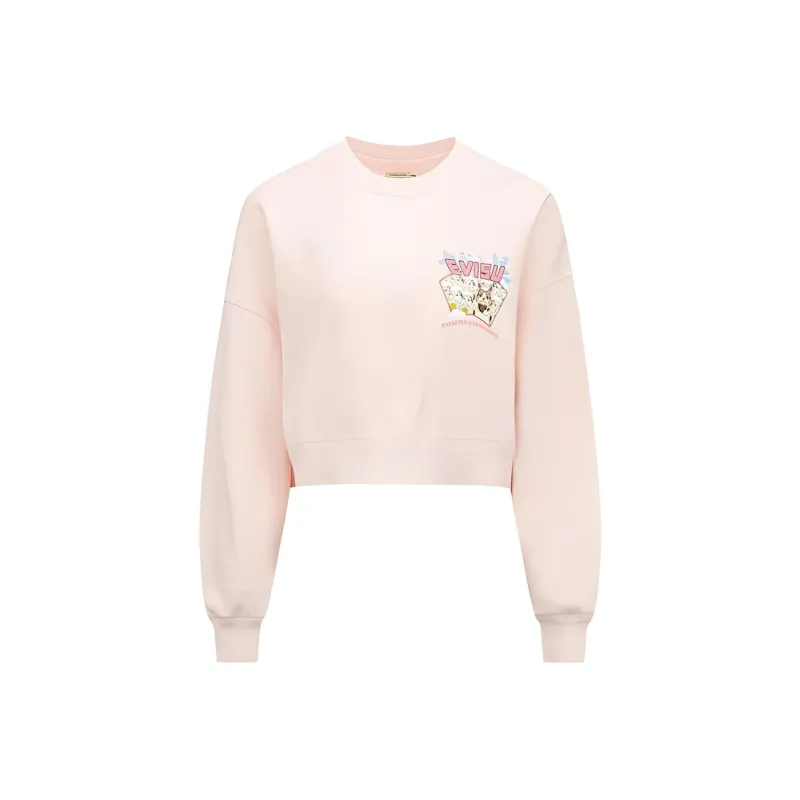 EVISU Sweatshirts Women's Pink-0