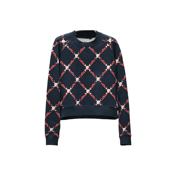 HERMES Sweatshirts Women's Deep Sea Blue-0
