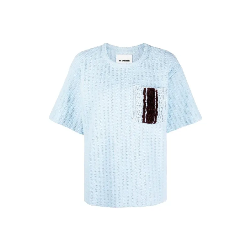 JIL SANDER FW22 Knitwear Women's Blue-0