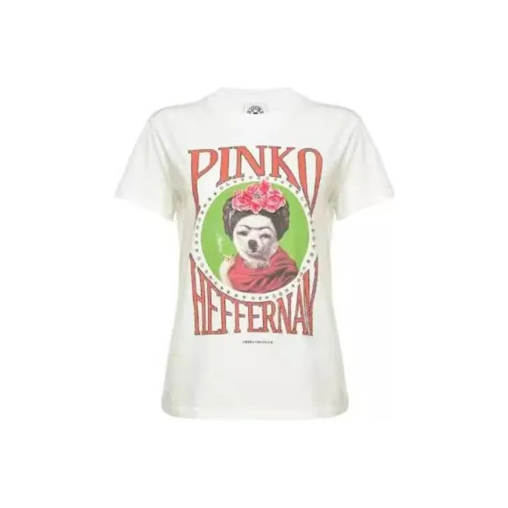PINKO T-Shirts Women's White-0