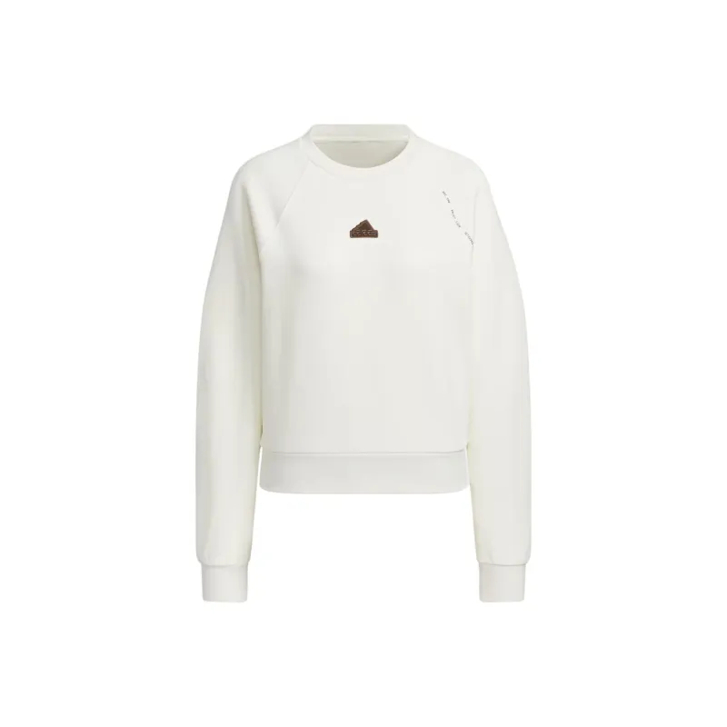 Adidas Sweatshirt Women's Jade White-0