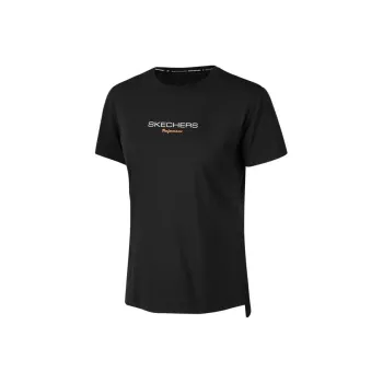 Skechers T Shirt Women's Carbon Black