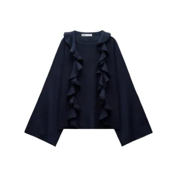 ZARA Sweater Women's Marine Blue