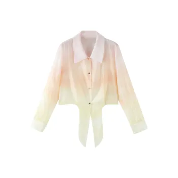 PEACEBIRD Shirts Women's Multicolor Pattern