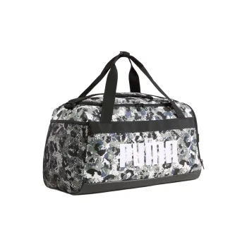 PUMA AOP Polyester Gym Bag Small Size Unisex Tan & Black