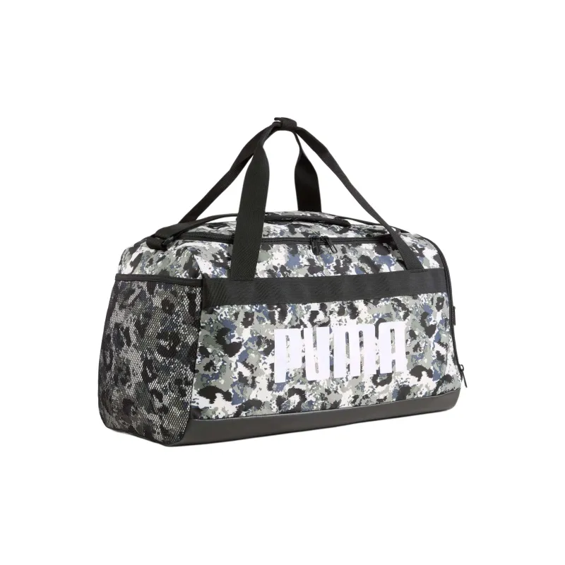 PUMA AOP Polyester Gym Bag Small Size Unisex Tan & Black-0