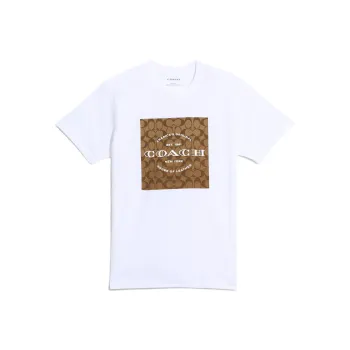 COACH SS23 Regular T Shirt Women's White