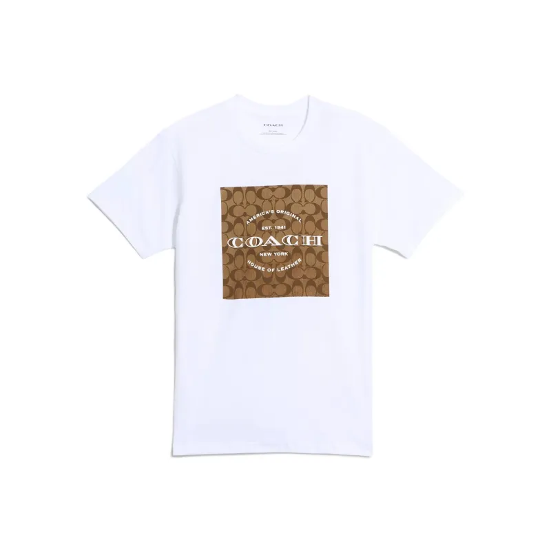COACH SS23 Regular T Shirt Women's White-0
