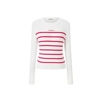 HERLIAN Sweater Women's Pink/White Combination
