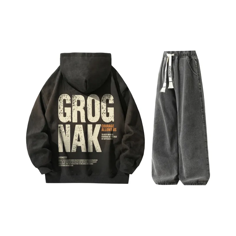 GROGNAK Sweatshirt Sets Unisex-32