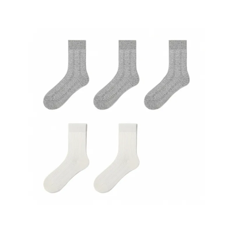 H YXIANG Mid Calf Socks Women's Combo Set-30