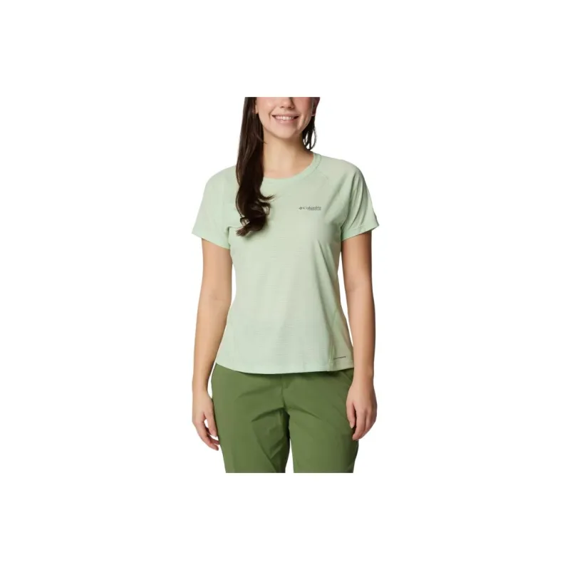 Columbia Raglan Sleeve T-Shirt Women's Green-0