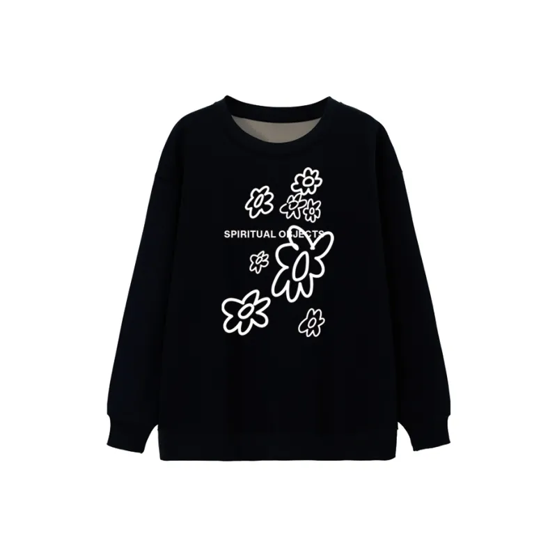 ZCDECO Sweatshirt Women's Black-2