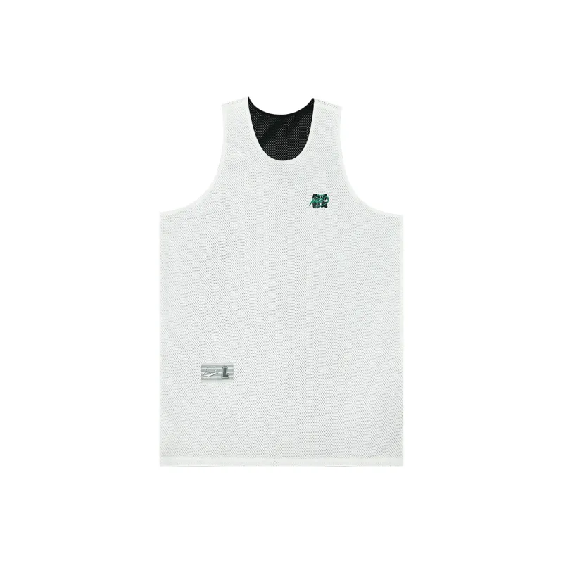 NICEID Basketball Jerseys Unisex Black White-0