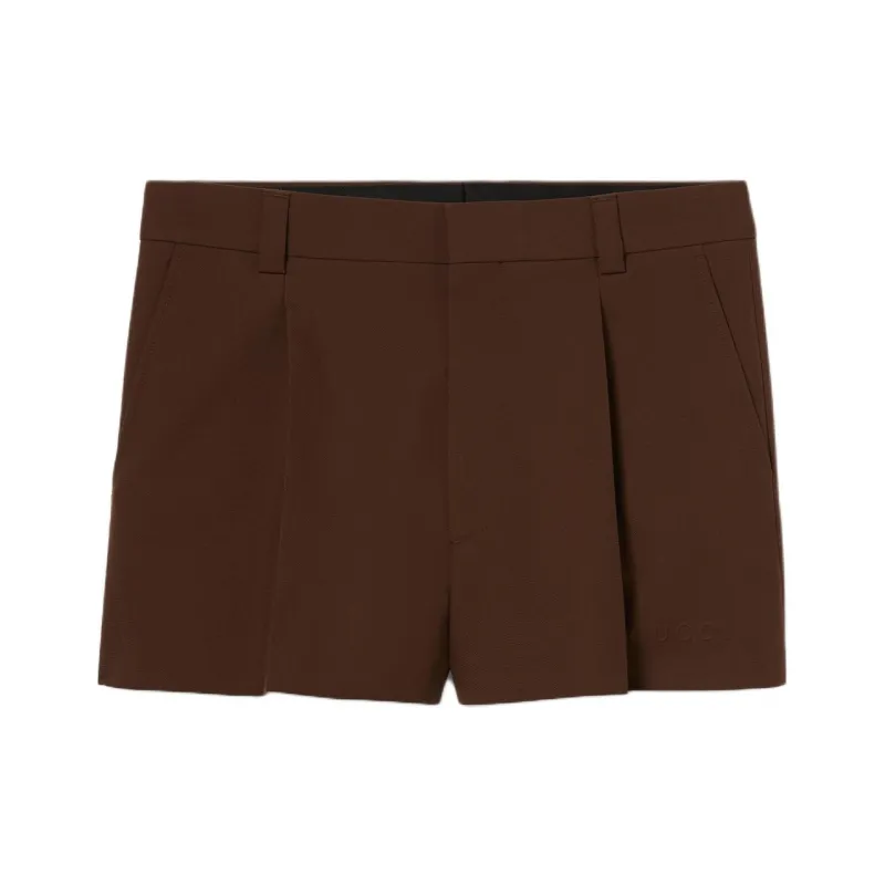 GUCCI Pleat Detailed Shorts-0