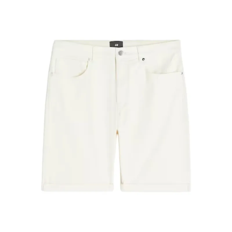 H&M Casual Shorts Men Cream-0