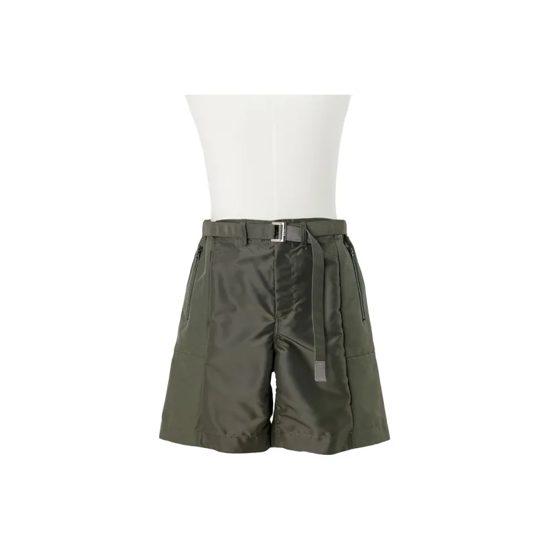 Sacai SS25 Casual Shorts Men Khaki-0
