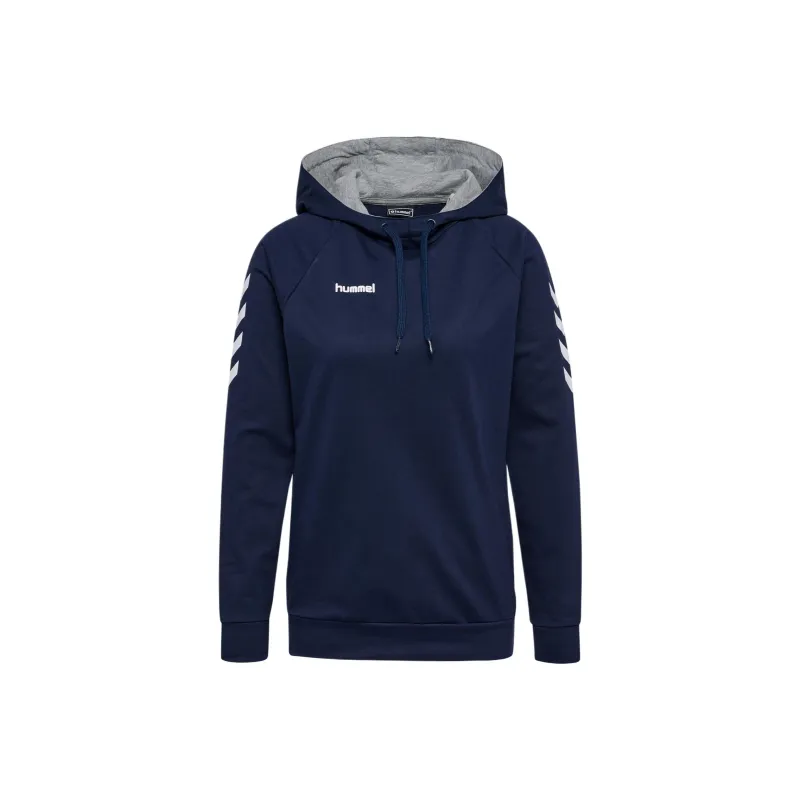 Hummel HMLGO COTTON HOODIE WOMAN Sweatshirt Women's Navy Blue-0