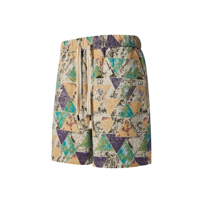 UPZCY Casual Shorts Unisex Sri Lanka Blue-14