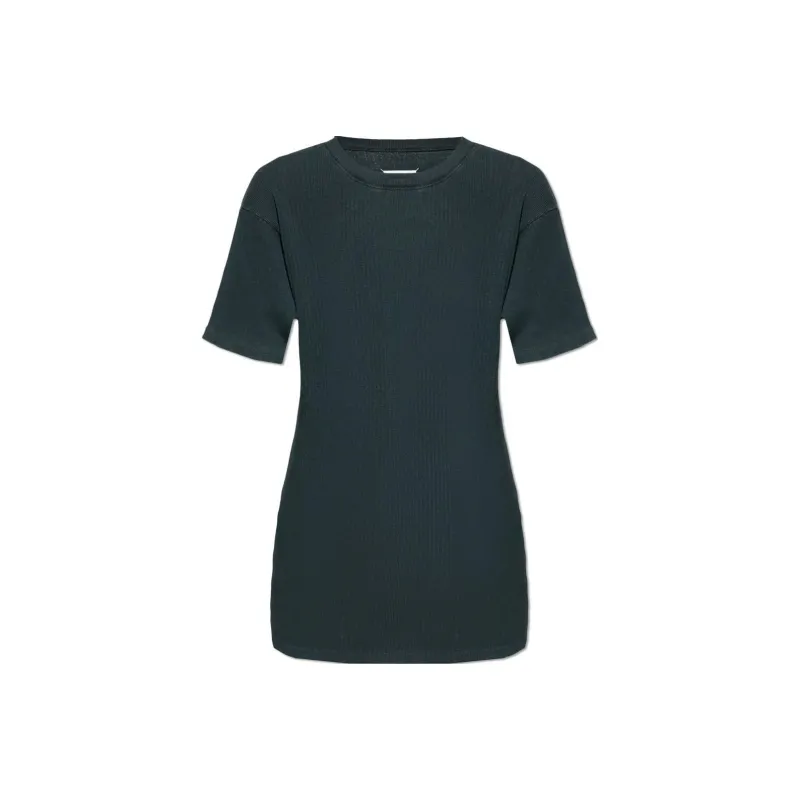 Maison Margiela Crewneck Ribbed T Shirt-0