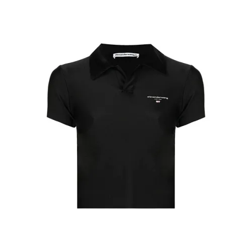 Alexander Wang Polo Shirts Women's Black
