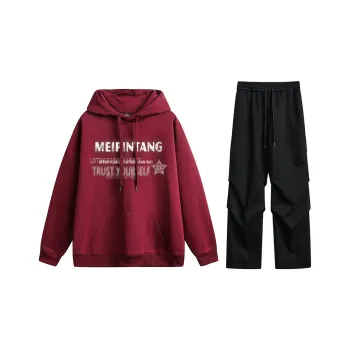 MEIPIN TANG Sweatshirt Set Unisex