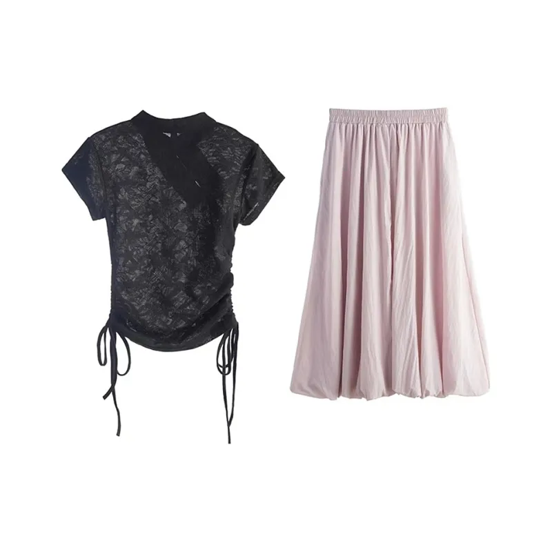 PLANE DRIFT Two Piece Skirt Sets Women's-1