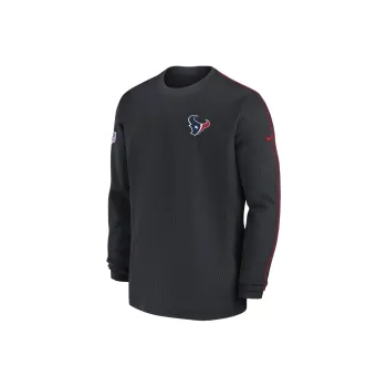 Men's Nike NFL Long-Sleeve Top Houston Texans Sideline Coach
