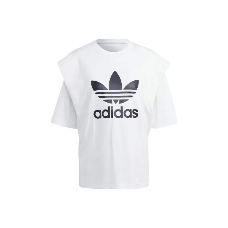 Adidas Logo print Layered T shirt-0