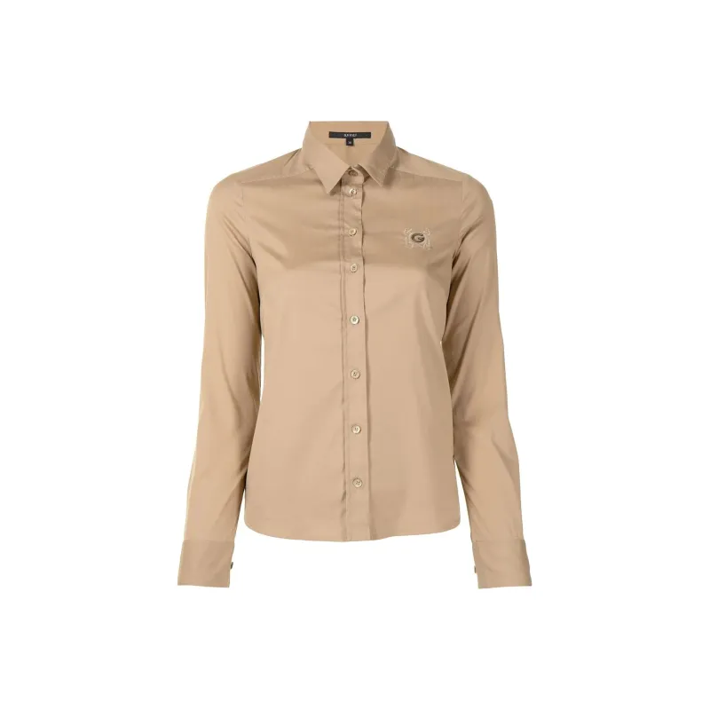 GUCCI Embroidered Logo Shirt-0