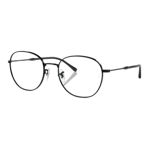 RayBan Metal Round Sunglasses Unisex Black