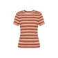 Striped Orange Red