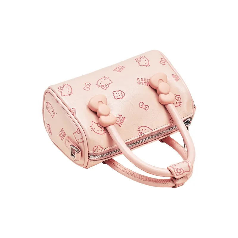TOUTOU Hello Kitty Collaboration Hello Kitty Synthetic Leather Handbag Regular Women's Strawberry Pink-6