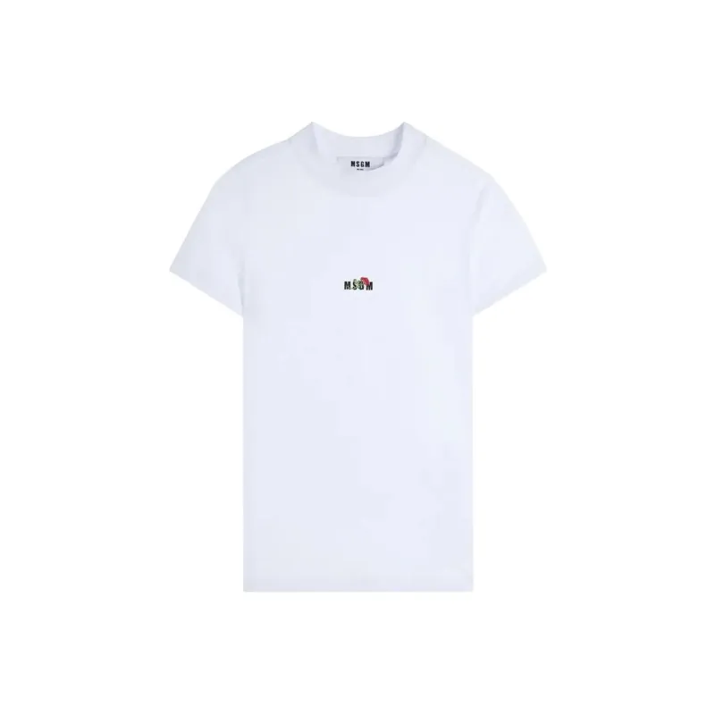 MSGM T Shirts Women's White-0