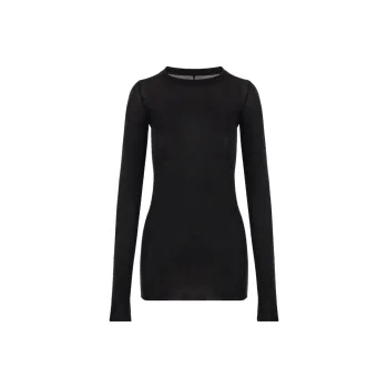 RICK OWENS Semi Sheer Knitted Top