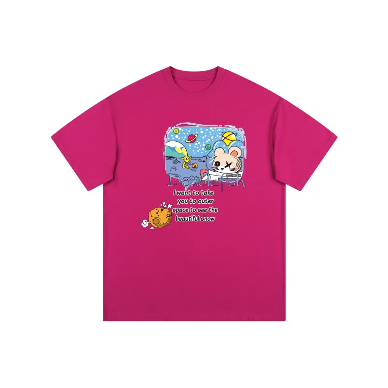 DOUBLEFISH Short Sleeved T Shirts Unisex-8