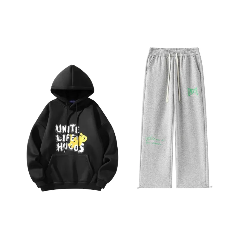 Unite Life HOODS Casual Sportswear Unisex-2