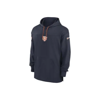 Nike Chicago Bears Sideline Jersey Men's Nike Dri FIT Nfl Pullover Hoodie