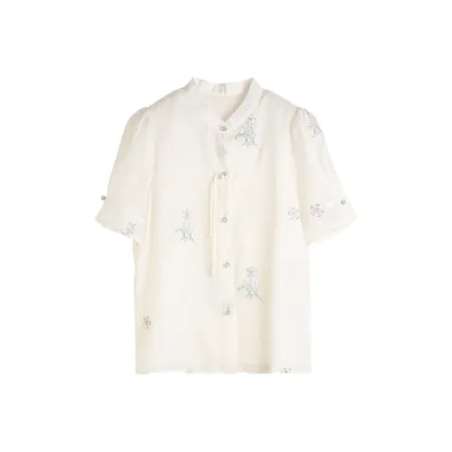 Hang Yi Court Shirt Women's Ecru