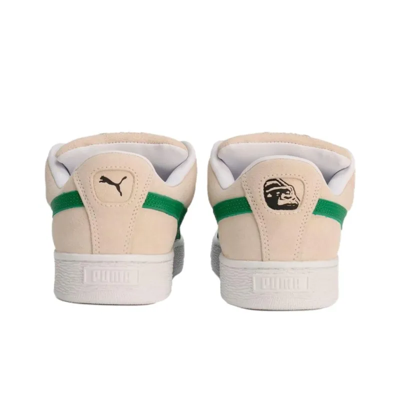 XLARGE x PUMA Suede XL Anti Slip Wear Resistant Low Top Skateboard Shoes Men's Beige-3