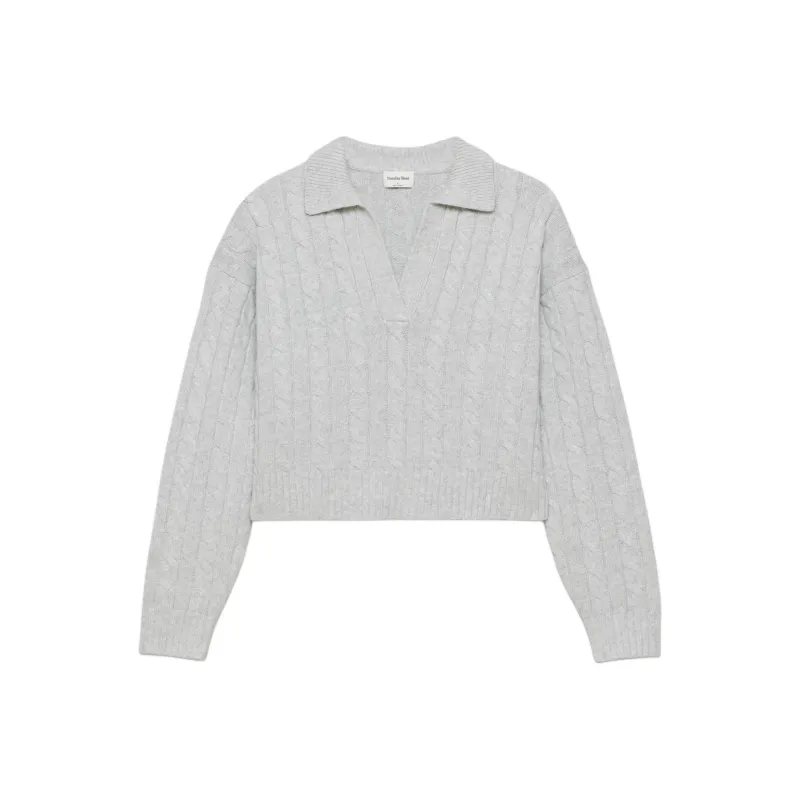 ARITZIA Sunday Best Lottie Sweater Sweater Women's Heather Chrome-0