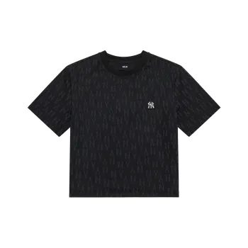MLB MONOGRAM Collection New York Yankees Regular T Shirt Women's Black