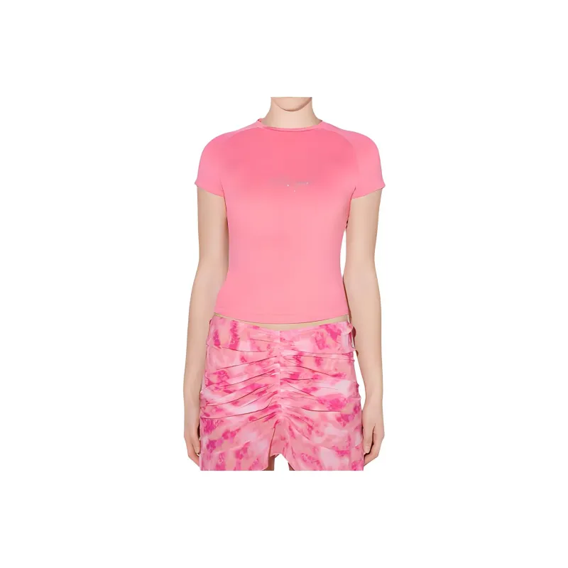 Misbhv SS24 Raglan Sleeve T Shirt Women's Pink-0