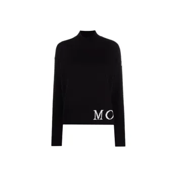 Moncler Cashmere Sweaters Women's Black