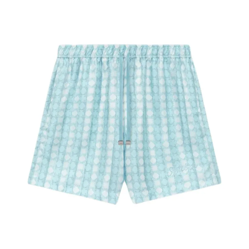 AMIRI SS25 Casual Shorts Unisex Blue-0