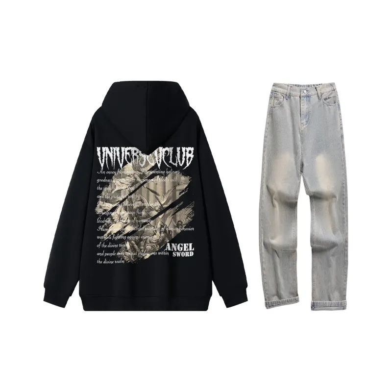 VniVerseVClub Sweatshirt Set Unisex-10