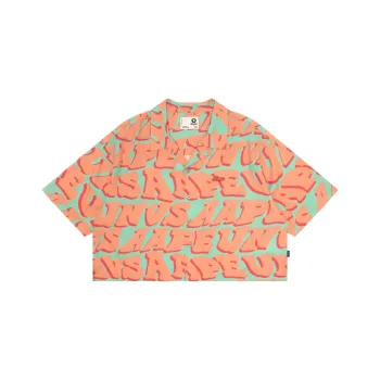 Aape Logo print Button up Shirt