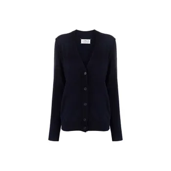 Maison Margiela V neck Cashmere Cardigan