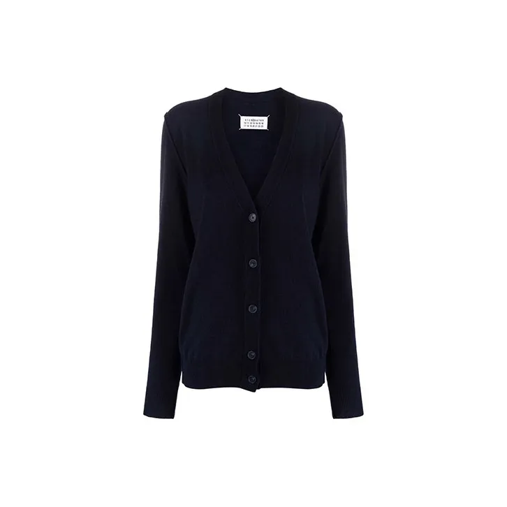Maison Margiela V neck Cashmere Cardigan-0