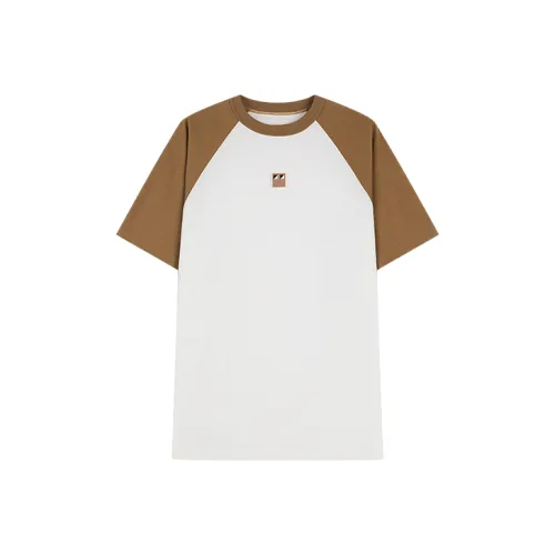 UOOYAA BABY MOSAIC Series T Shirts Women's Khaki